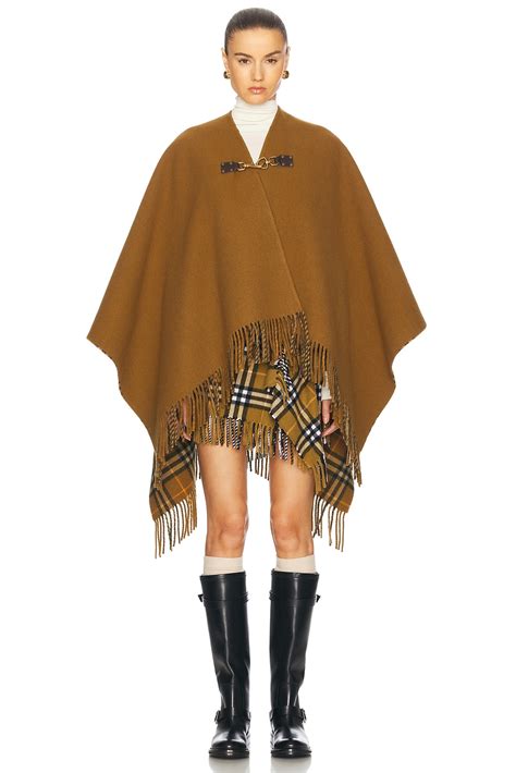 burberry fringe cape